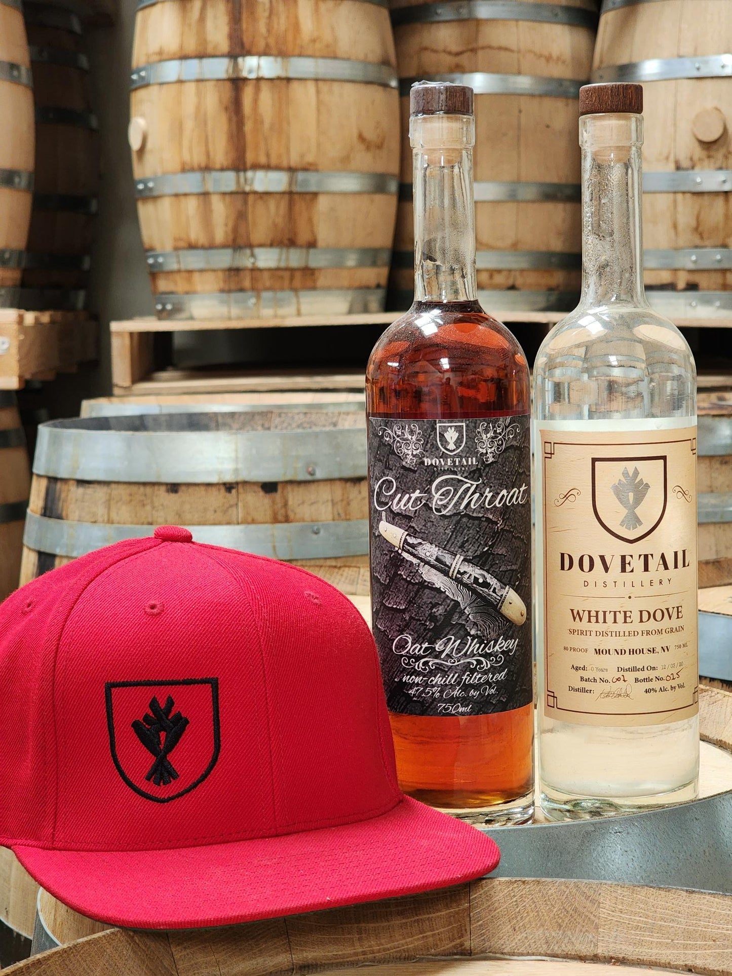 Dovetail Oat Whiskey Bundle & Logo Hat